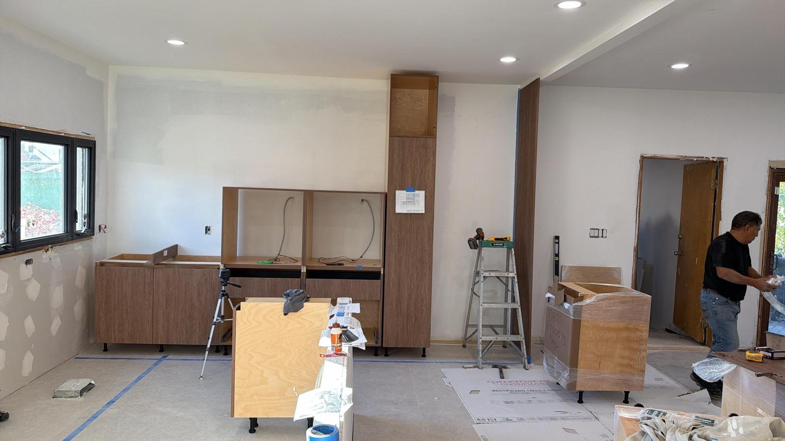 Kitchen remodeling process
