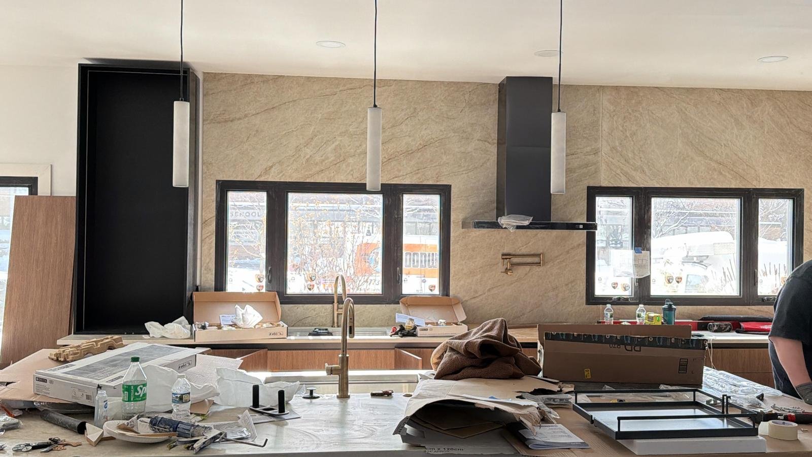Kitchen remodeling process