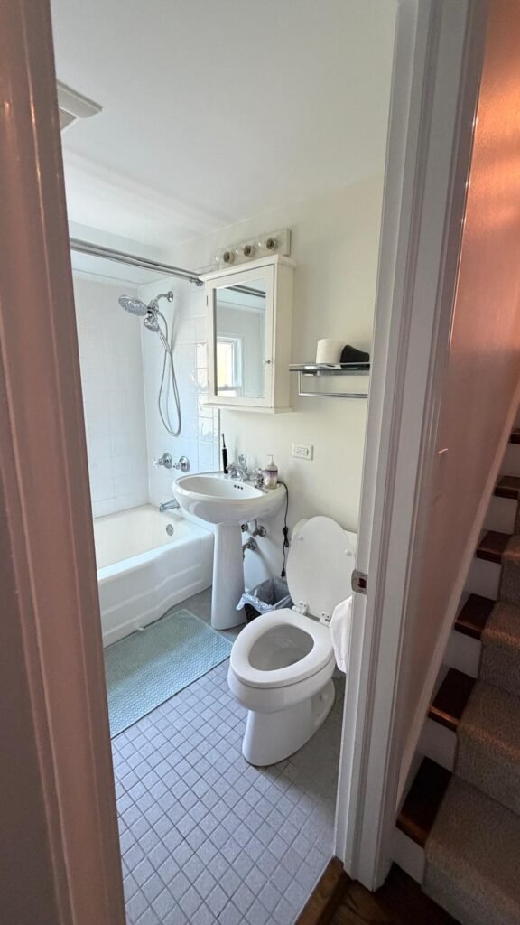 Bathroom before renovation — Chicago, IL