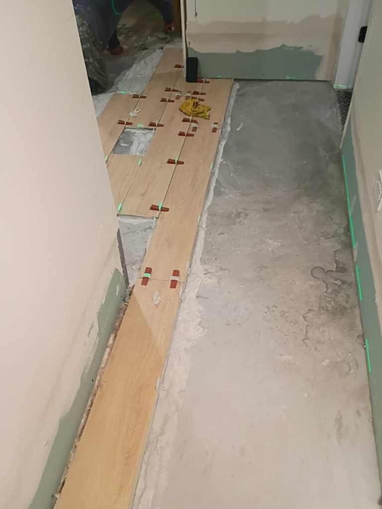 Basement work in progress — Northbrook, IL