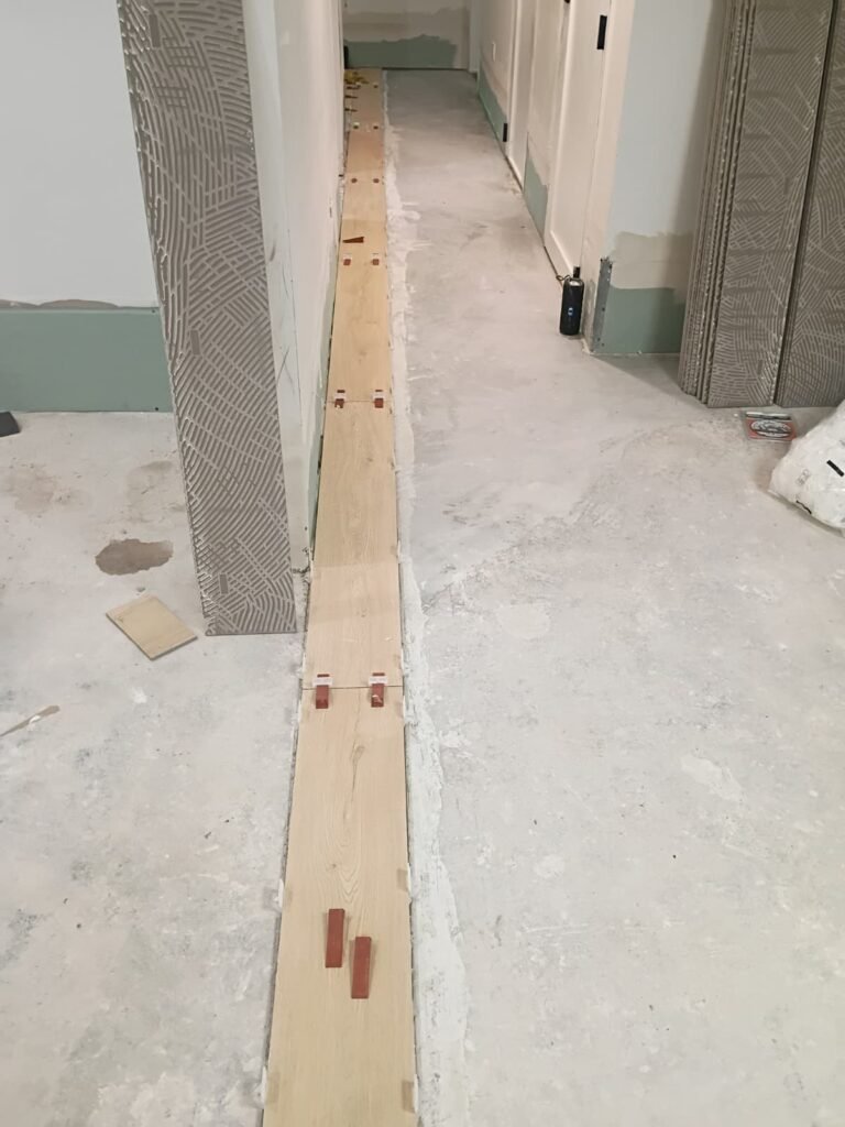 Basement remodel in progress — Northbrook, IL