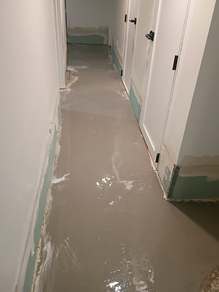 Basement renovation progress — Northbrook, IL