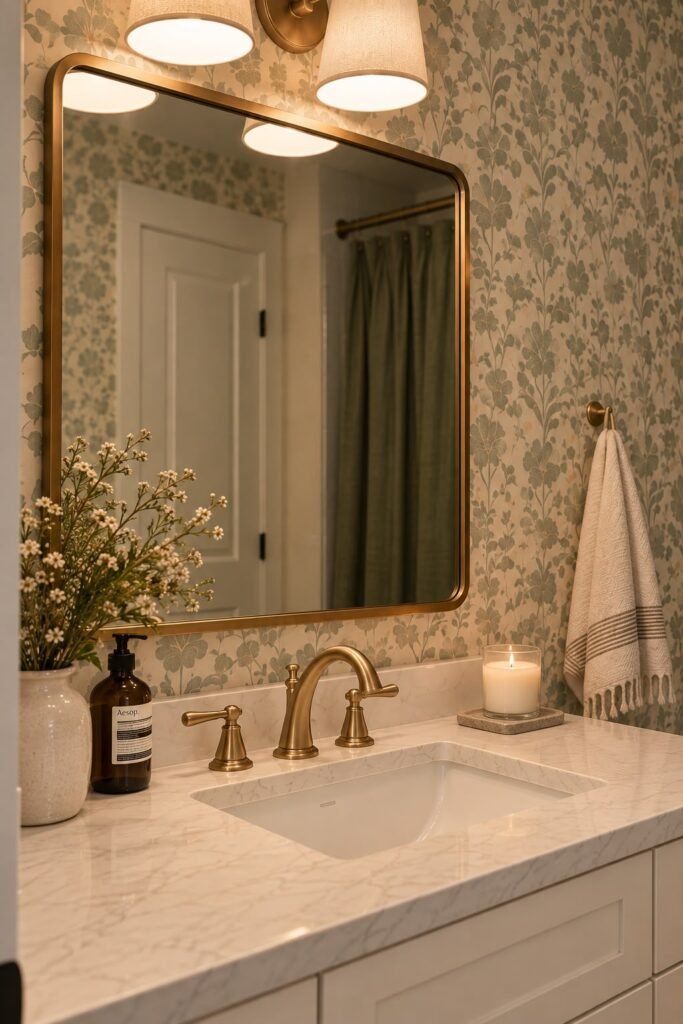 Vanity and marble countertop — Chicago, IL