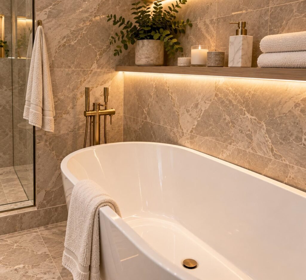 Master bathroom remodel — Skokie, IL